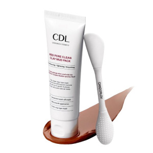 Глиняная маска для очищения пор CANDORLOV RED PORE CLEAN CLAY MUD PACK