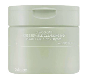 Очищающие пэды для снятия макияжа Ji Woo Gae One Step Mild Cleansing Pad