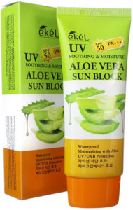 Солнцезащитный крем с экстрактом алоэ вера Soothing & Moisture Aloe Vera Sun Block